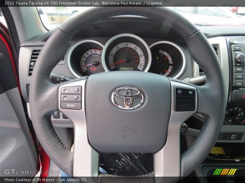 Barcelona Red Metallic / Graphite 2013 Toyota Tacoma V6 TRD Prerunner Double Cab