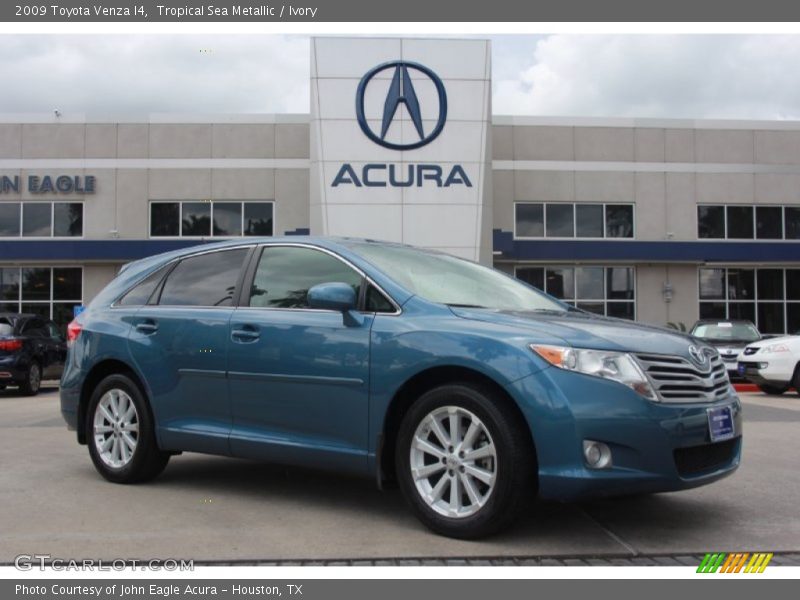Tropical Sea Metallic / Ivory 2009 Toyota Venza I4