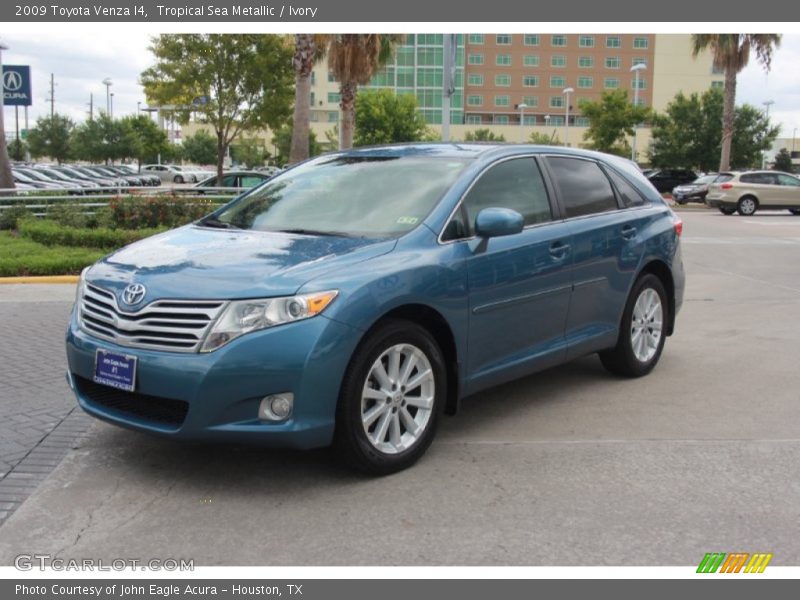 Tropical Sea Metallic / Ivory 2009 Toyota Venza I4