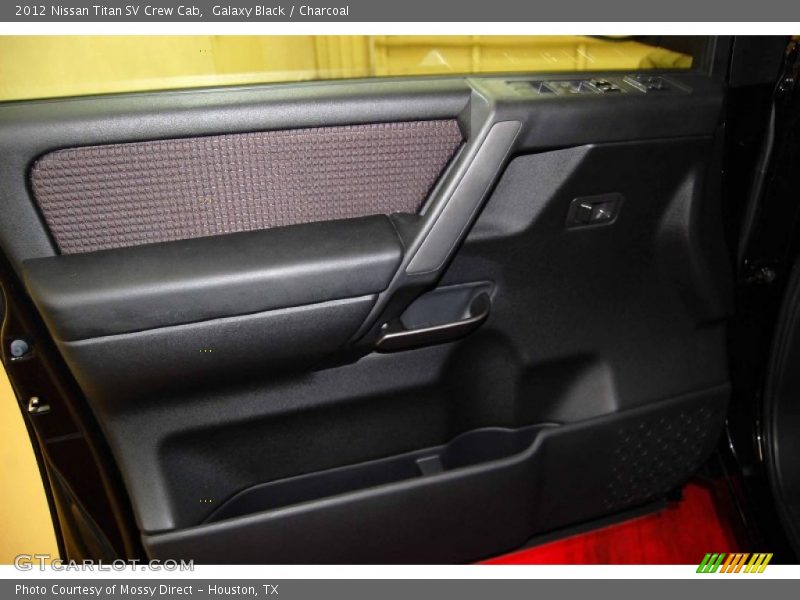 Galaxy Black / Charcoal 2012 Nissan Titan SV Crew Cab