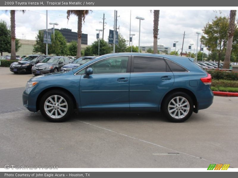 Tropical Sea Metallic / Ivory 2009 Toyota Venza I4