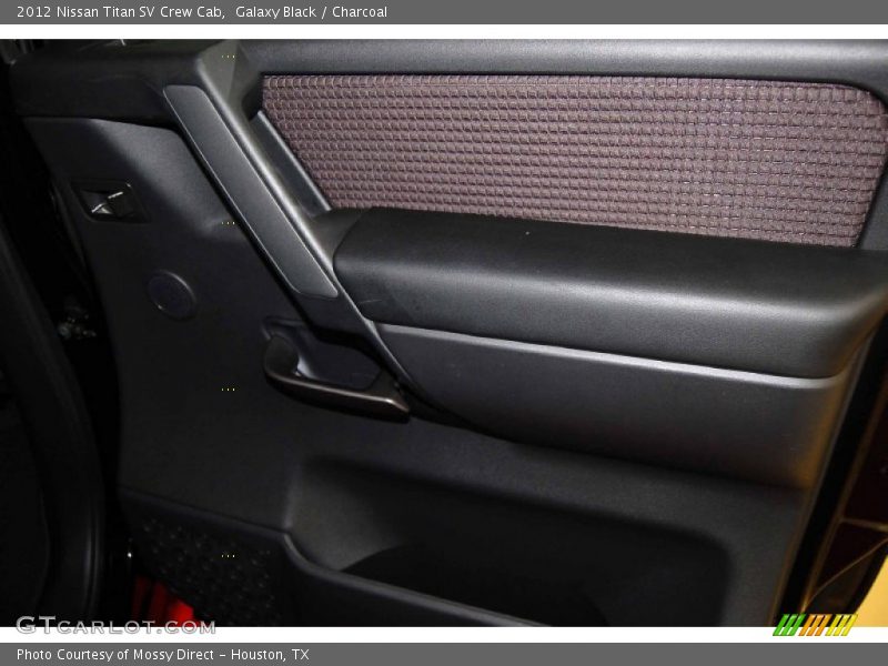 Galaxy Black / Charcoal 2012 Nissan Titan SV Crew Cab