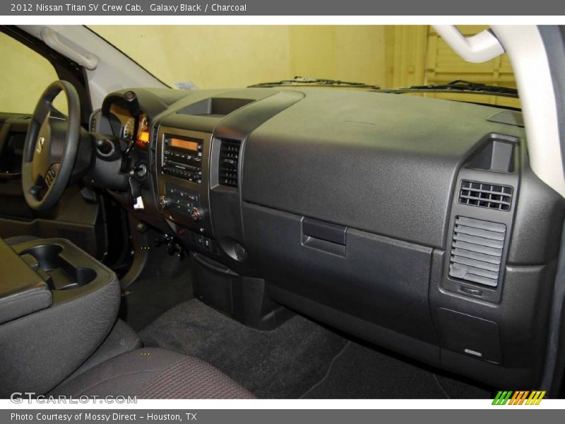 Galaxy Black / Charcoal 2012 Nissan Titan SV Crew Cab