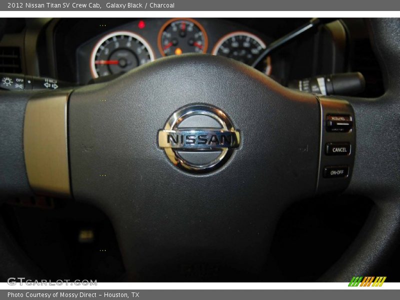Galaxy Black / Charcoal 2012 Nissan Titan SV Crew Cab