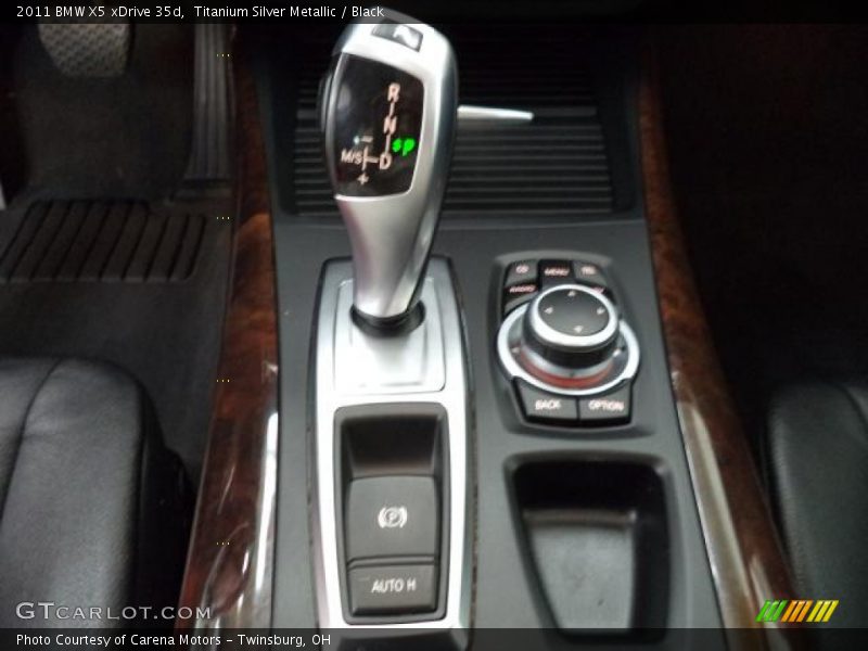 Titanium Silver Metallic / Black 2011 BMW X5 xDrive 35d