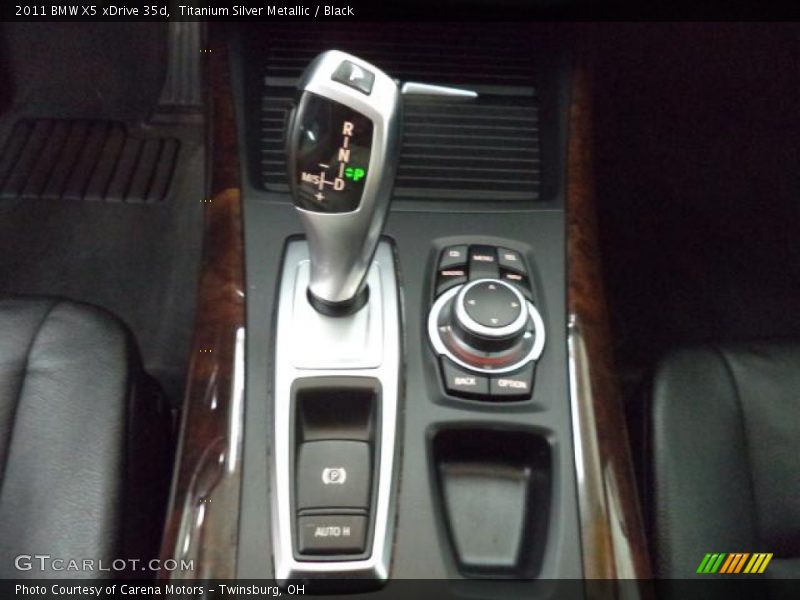 Titanium Silver Metallic / Black 2011 BMW X5 xDrive 35d