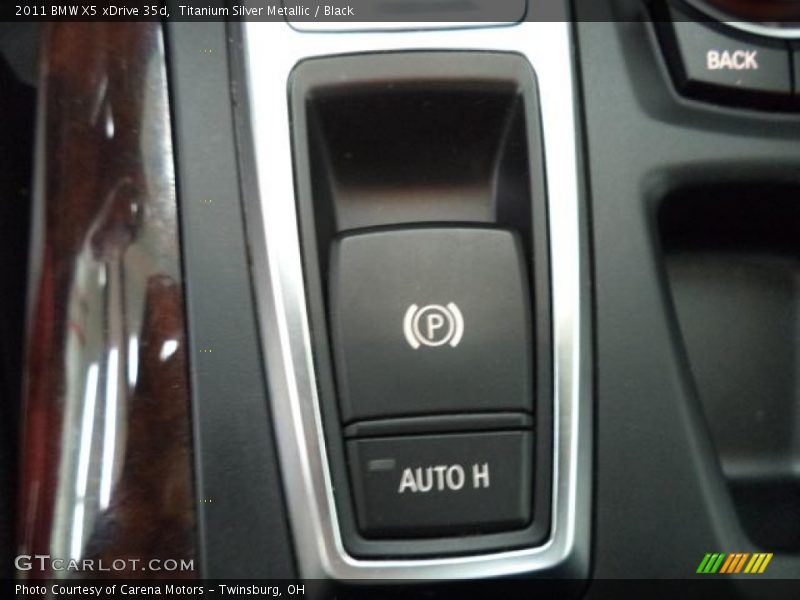 Titanium Silver Metallic / Black 2011 BMW X5 xDrive 35d