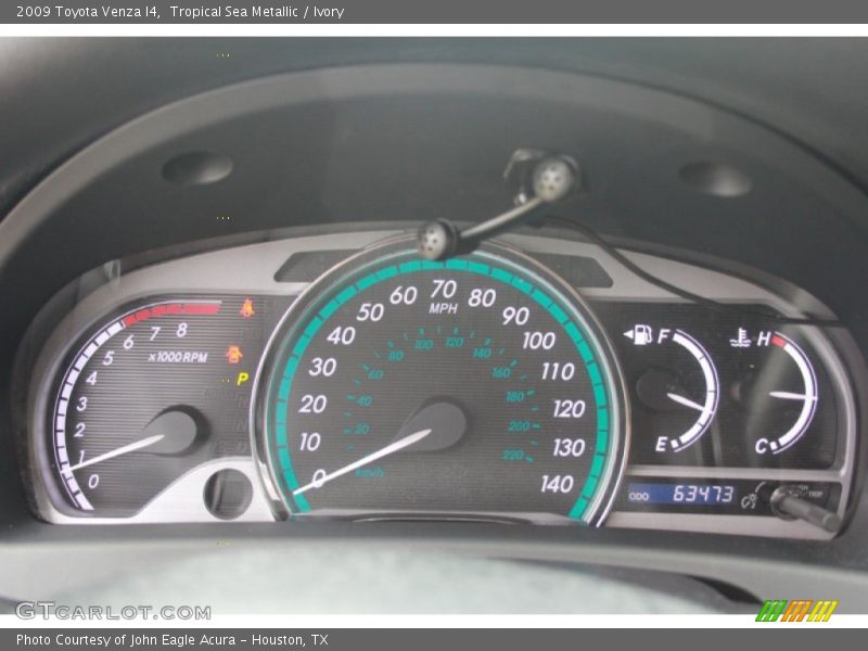 Tropical Sea Metallic / Ivory 2009 Toyota Venza I4