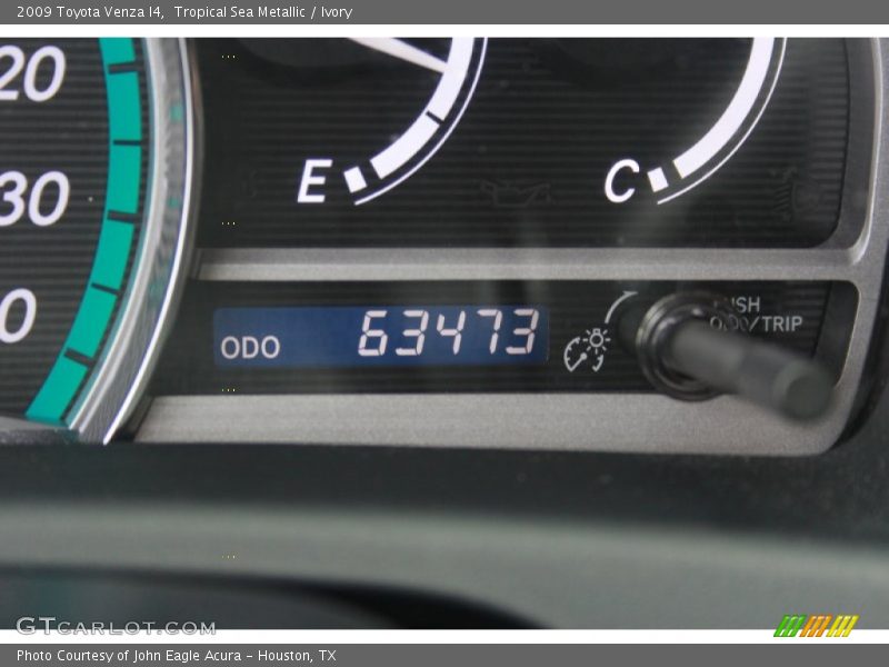 Tropical Sea Metallic / Ivory 2009 Toyota Venza I4