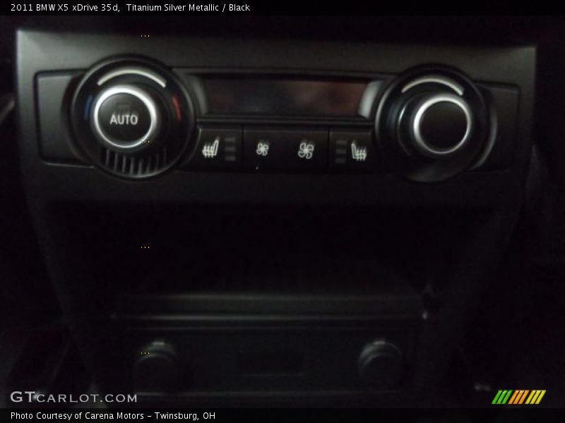 Titanium Silver Metallic / Black 2011 BMW X5 xDrive 35d