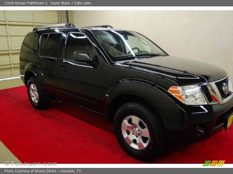 Super Black / Cafe Latte 2008 Nissan Pathfinder S