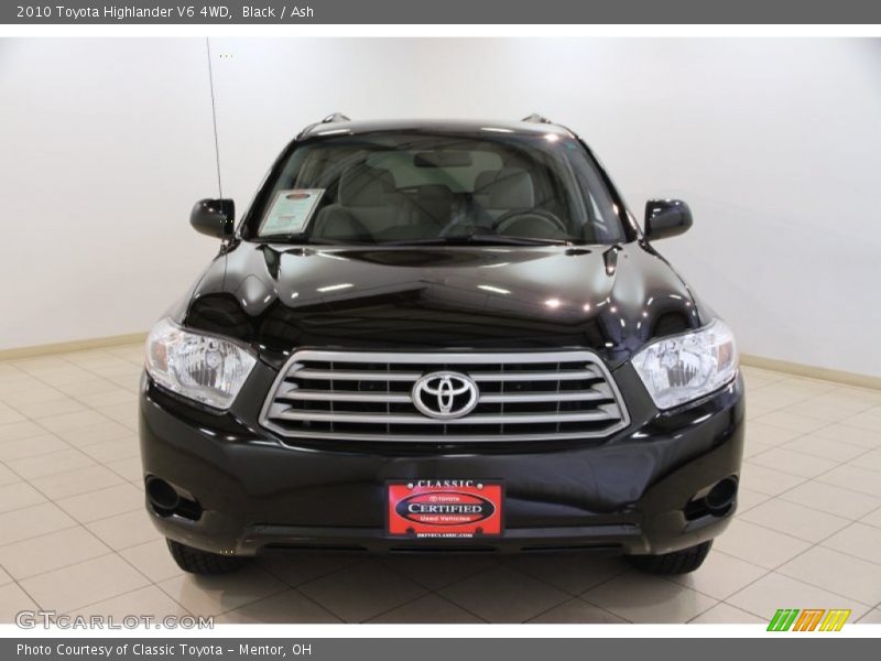 Black / Ash 2010 Toyota Highlander V6 4WD