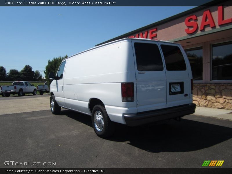 Oxford White / Medium Flint 2004 Ford E Series Van E150 Cargo