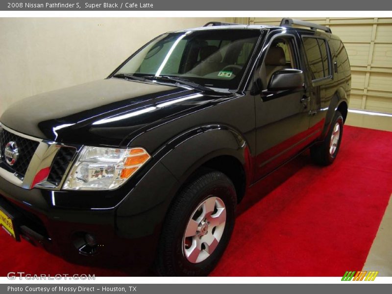 Super Black / Cafe Latte 2008 Nissan Pathfinder S