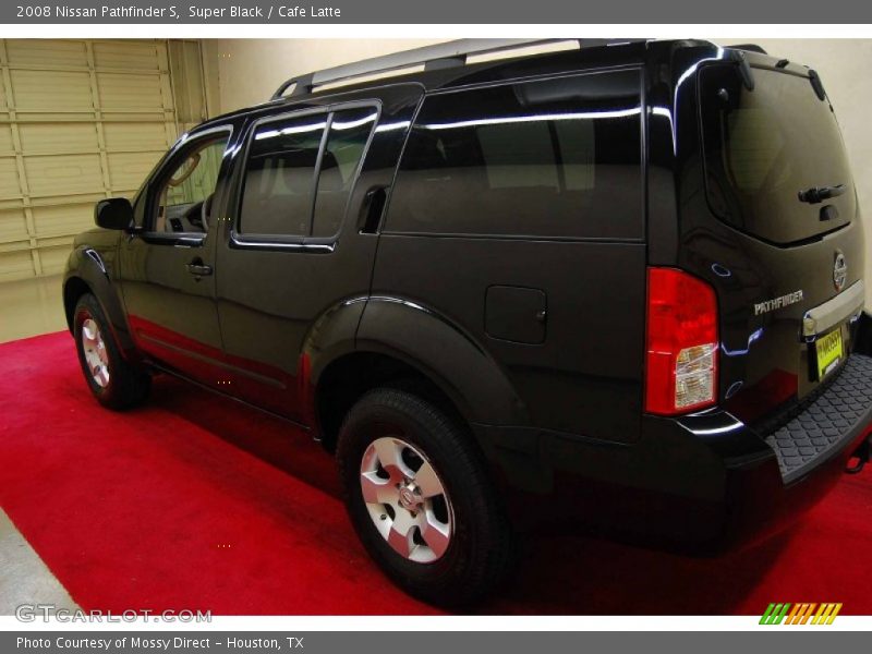 Super Black / Cafe Latte 2008 Nissan Pathfinder S