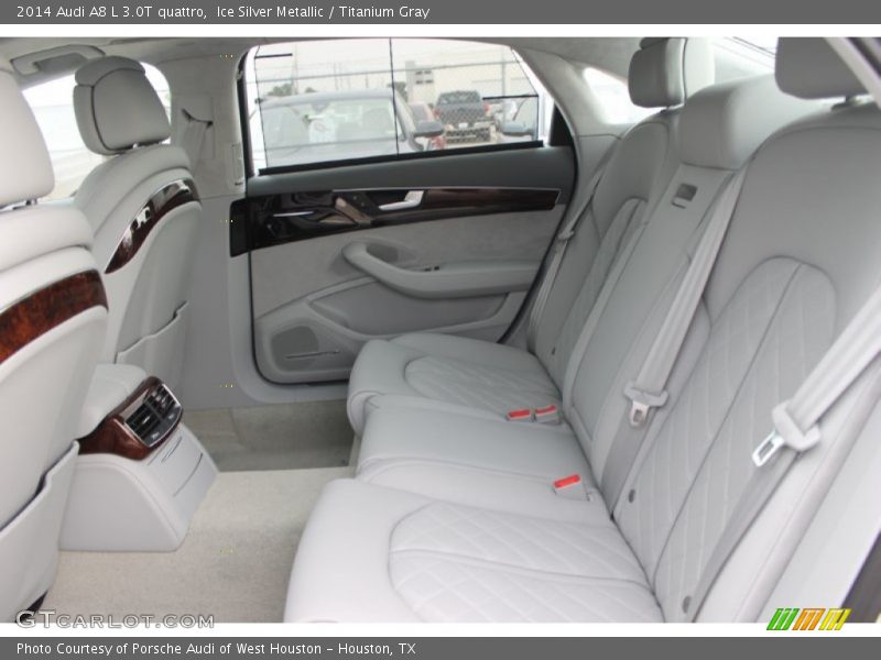 Rear Seat of 2014 A8 L 3.0T quattro