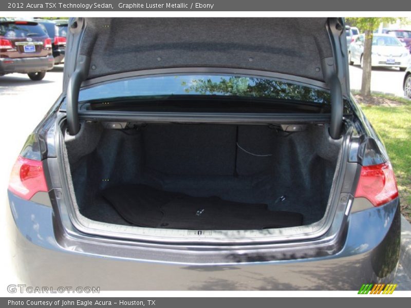 Graphite Luster Metallic / Ebony 2012 Acura TSX Technology Sedan