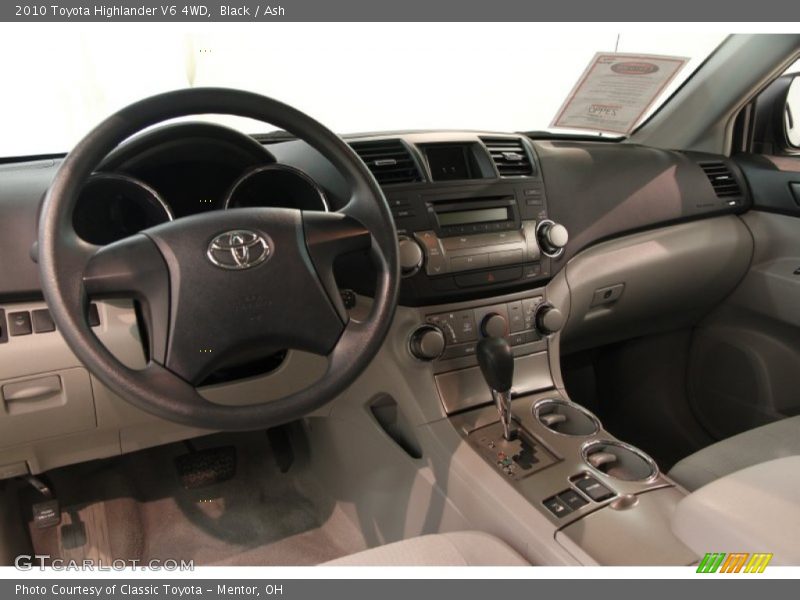 Black / Ash 2010 Toyota Highlander V6 4WD