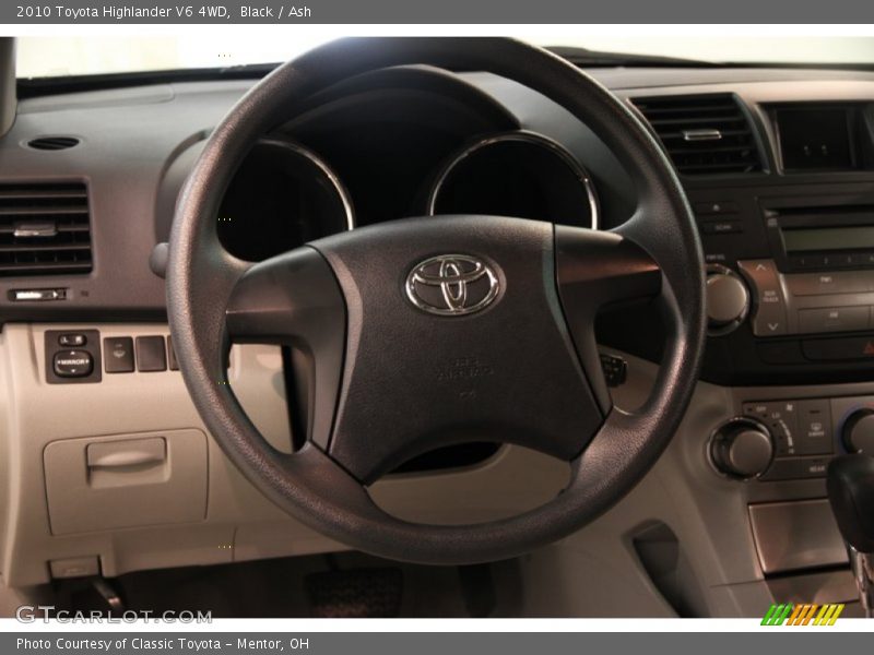 Black / Ash 2010 Toyota Highlander V6 4WD