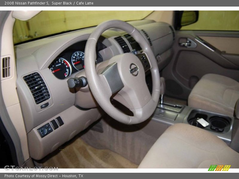 Super Black / Cafe Latte 2008 Nissan Pathfinder S