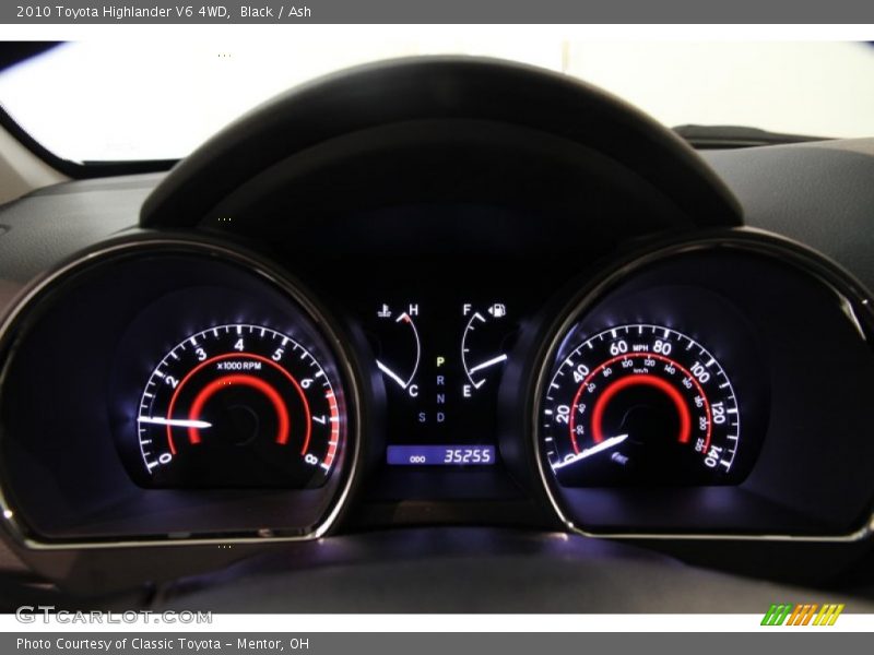 Black / Ash 2010 Toyota Highlander V6 4WD
