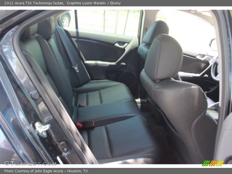 Graphite Luster Metallic / Ebony 2012 Acura TSX Technology Sedan