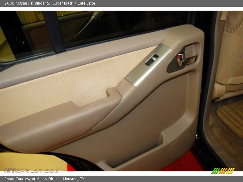 Super Black / Cafe Latte 2008 Nissan Pathfinder S