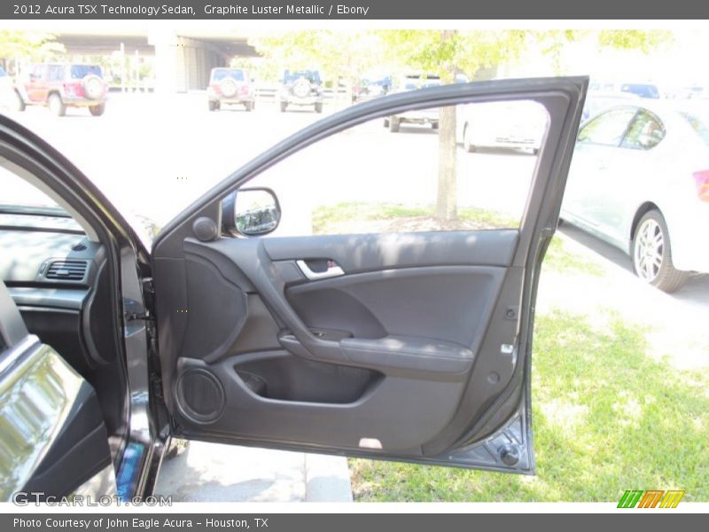 Graphite Luster Metallic / Ebony 2012 Acura TSX Technology Sedan