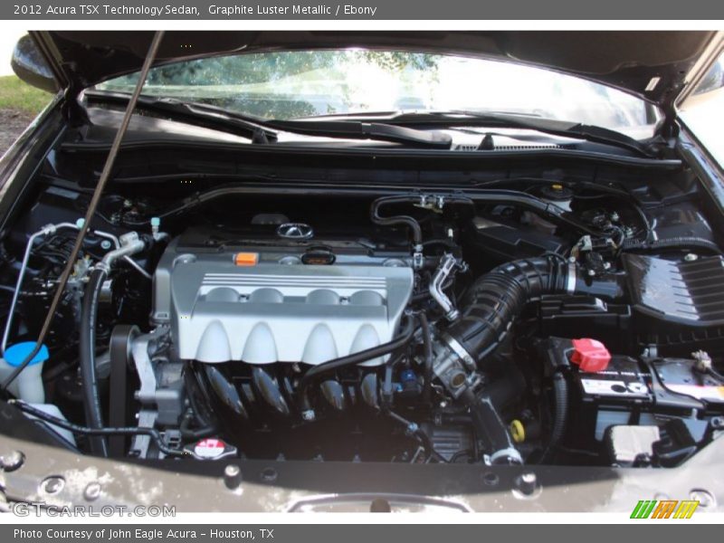 Graphite Luster Metallic / Ebony 2012 Acura TSX Technology Sedan