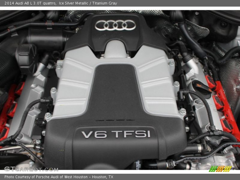  2014 A8 L 3.0T quattro Engine - 3.0 Liter Supercharged FSI DOHC 24-Valve VVT V6