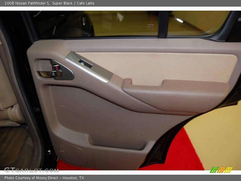 Super Black / Cafe Latte 2008 Nissan Pathfinder S