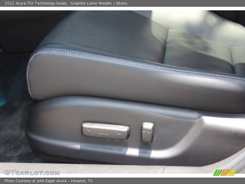 Graphite Luster Metallic / Ebony 2012 Acura TSX Technology Sedan