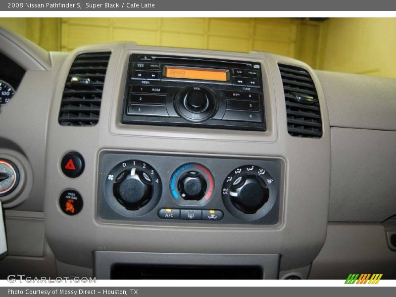 Super Black / Cafe Latte 2008 Nissan Pathfinder S