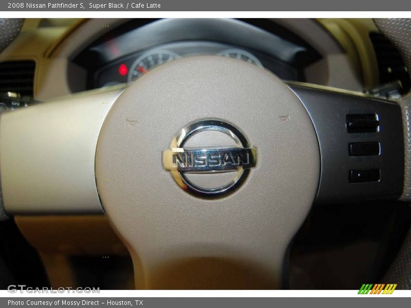 Super Black / Cafe Latte 2008 Nissan Pathfinder S