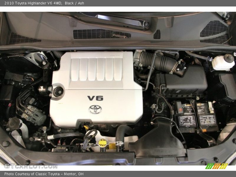 Black / Ash 2010 Toyota Highlander V6 4WD