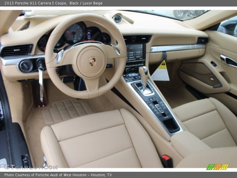  2013 911 Carrera S Coupe Luxor Beige Interior
