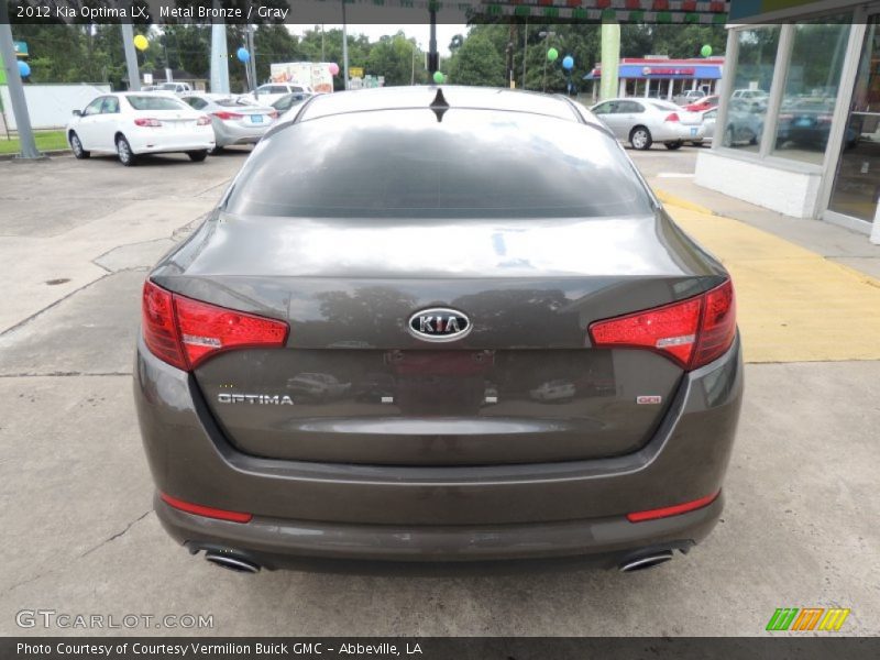 Metal Bronze / Gray 2012 Kia Optima LX