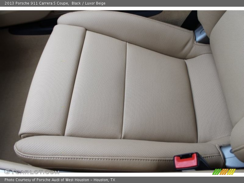 Black / Luxor Beige 2013 Porsche 911 Carrera S Coupe
