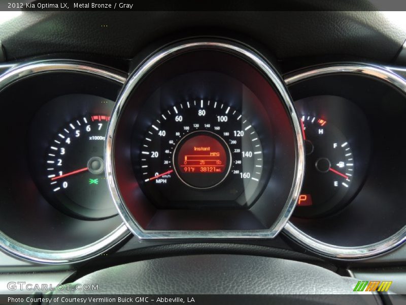 Metal Bronze / Gray 2012 Kia Optima LX