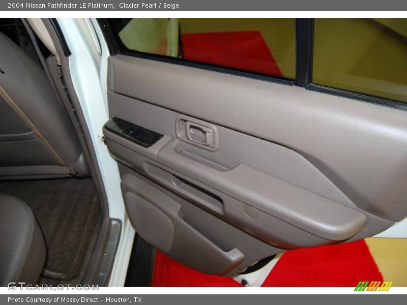 Glacier Pearl / Beige 2004 Nissan Pathfinder LE Platinum