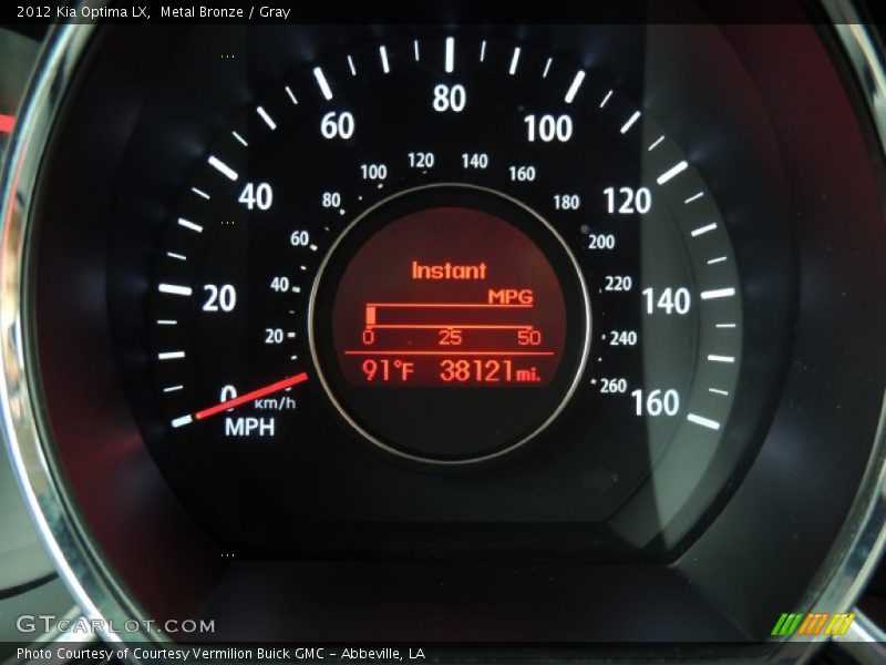 Metal Bronze / Gray 2012 Kia Optima LX