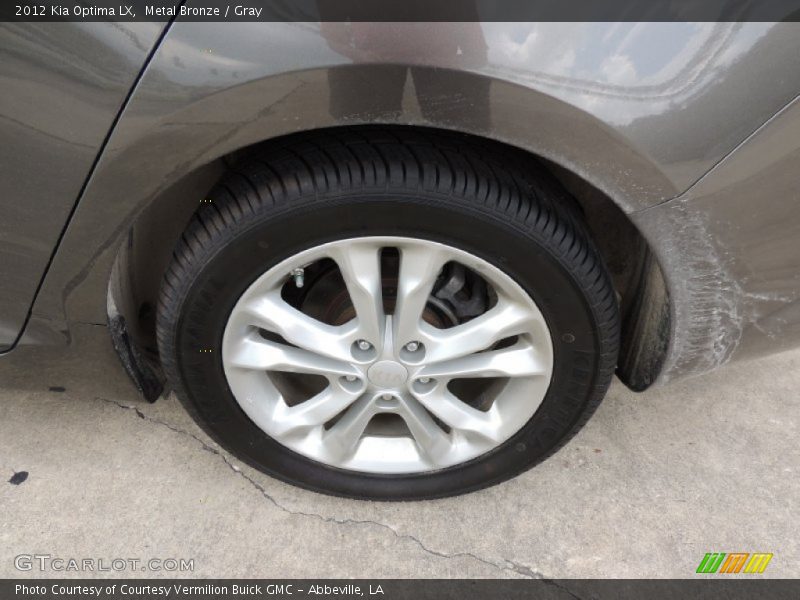 Metal Bronze / Gray 2012 Kia Optima LX