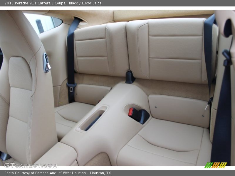 Rear Seat of 2013 911 Carrera S Coupe