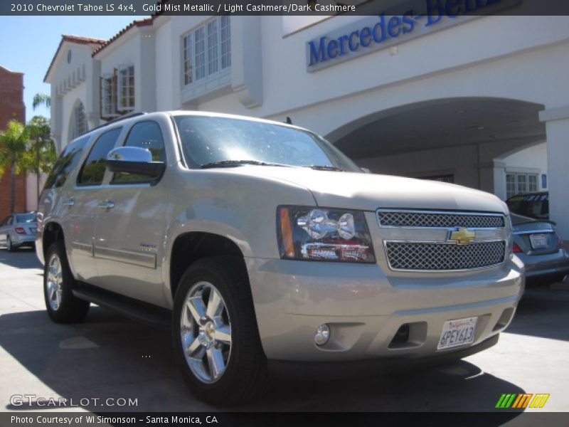 Gold Mist Metallic / Light Cashmere/Dark Cashmere 2010 Chevrolet Tahoe LS 4x4
