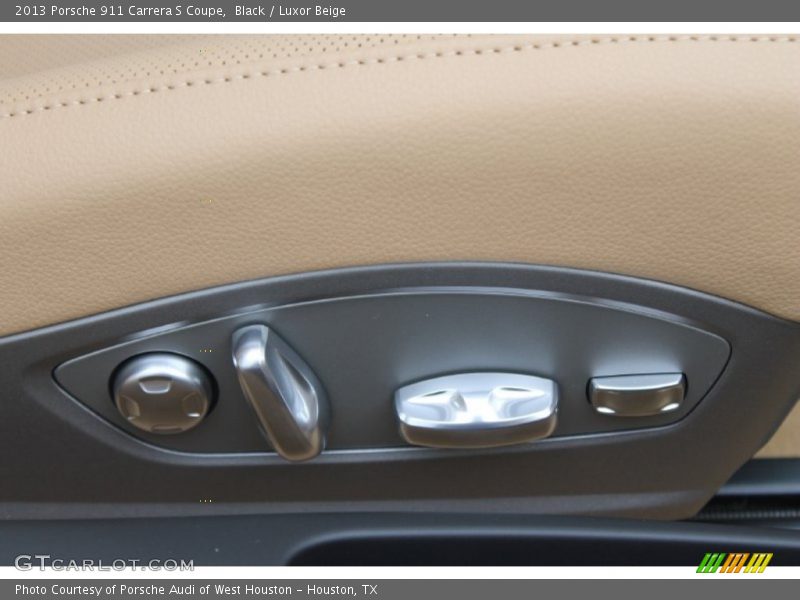 Black / Luxor Beige 2013 Porsche 911 Carrera S Coupe