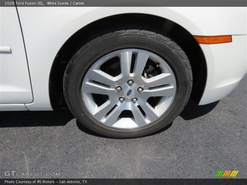 White Suede / Camel 2008 Ford Fusion SEL