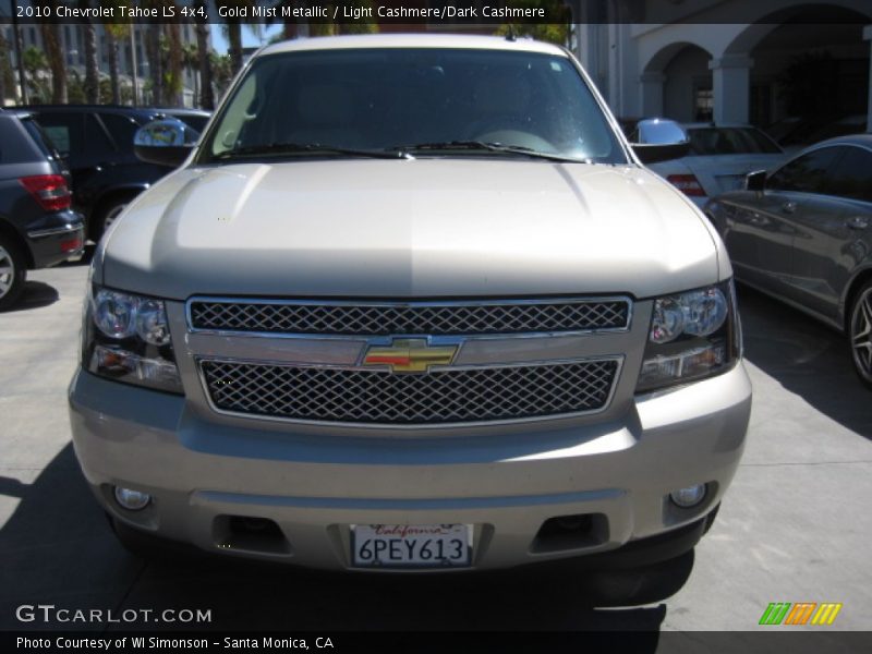 Gold Mist Metallic / Light Cashmere/Dark Cashmere 2010 Chevrolet Tahoe LS 4x4