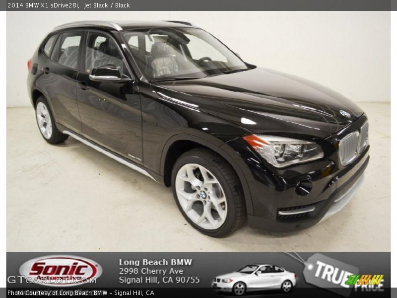 Jet Black / Black 2014 BMW X1 sDrive28i