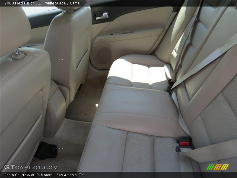 White Suede / Camel 2008 Ford Fusion SEL