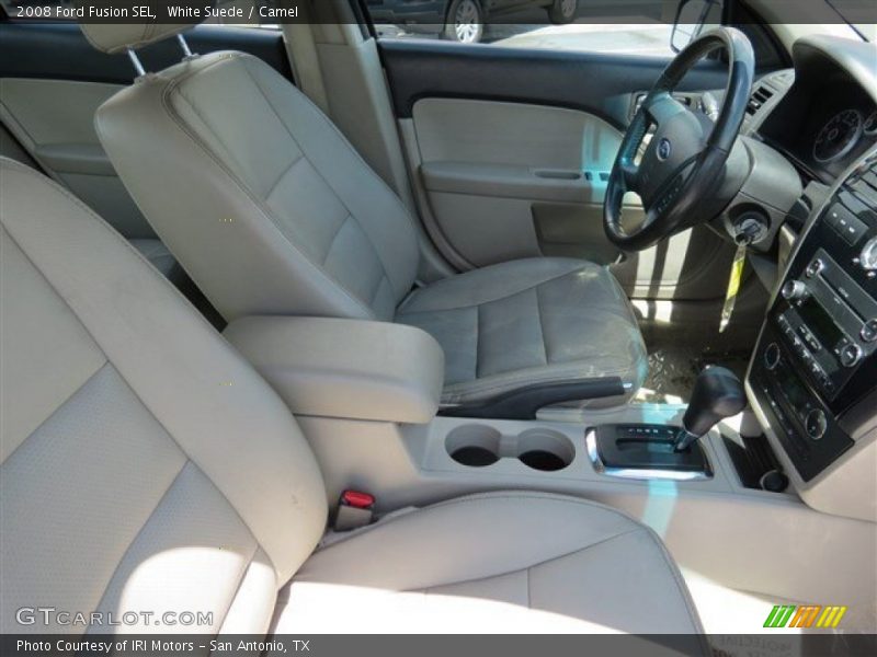 White Suede / Camel 2008 Ford Fusion SEL